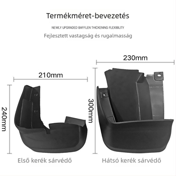 Honda Civic 2006-2011 sárvédő, puha műanyag, elöl és hátul