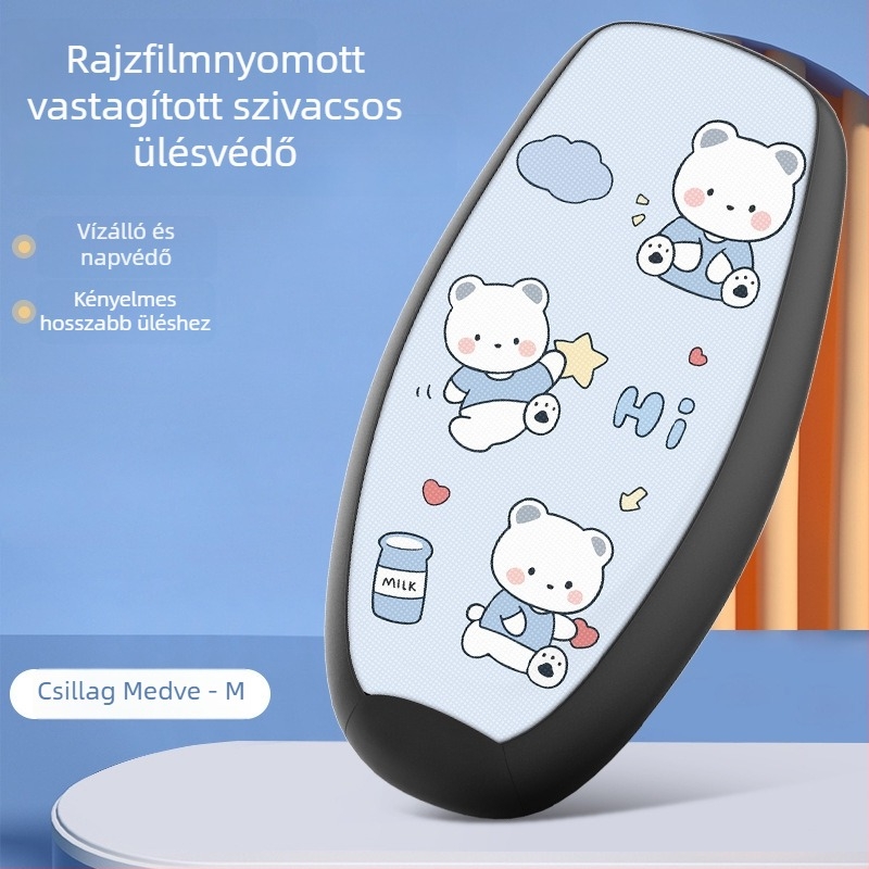 Elektromos jármű ülésvédő - PU anyag, vízálló, UV védelem, univerzális illeszkedés, minden évszak használatra