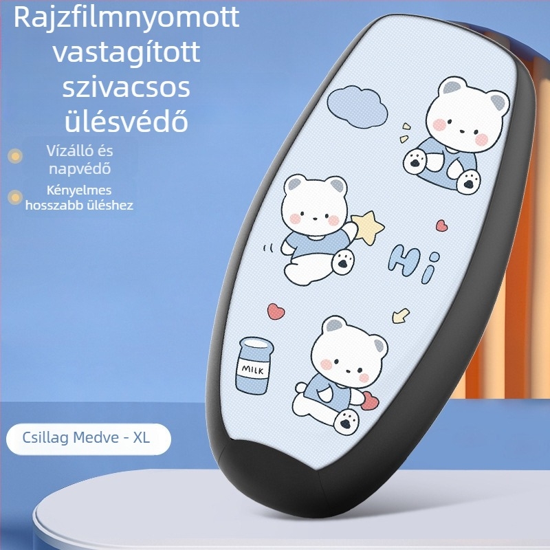 Elektromos jármű ülésvédő - PU anyag, vízálló, UV védelem, univerzális illeszkedés, minden évszak használatra