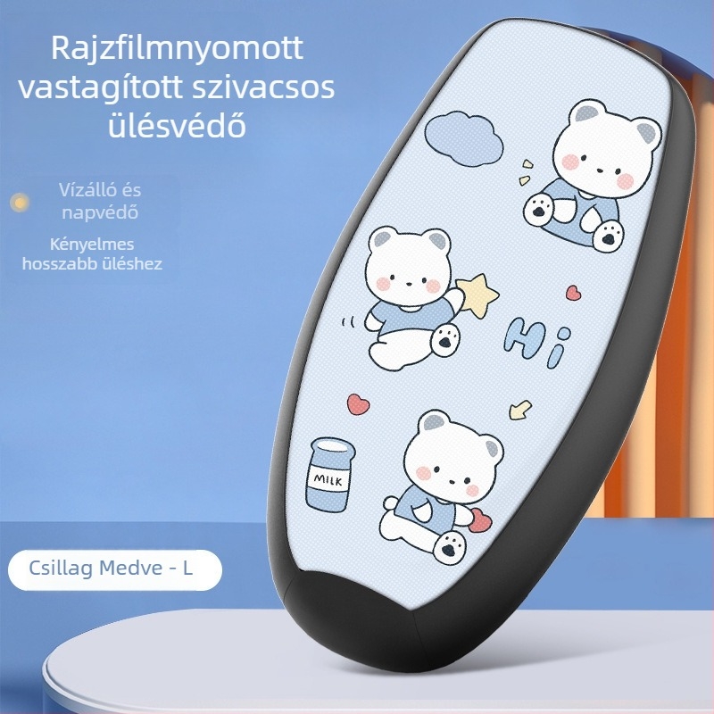 Elektromos jármű ülésvédő - PU anyag, vízálló, UV védelem, univerzális illeszkedés, minden évszak használatra