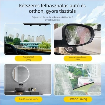 Autó belső üveg tisztító (Márka: Jie dirty beauty; Az elülső szélvédő belső felülete; Olajfilm és olajfolt eltávolítása; Párásodás elleni)
