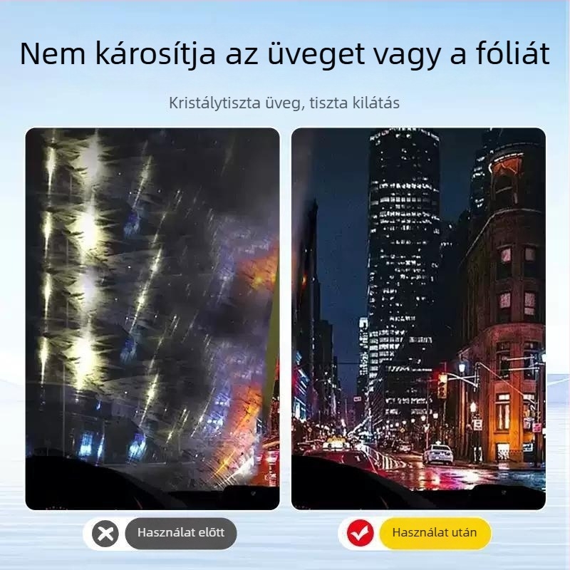 Autó belső üveg tisztító (Márka: Jie dirty beauty; Az elülső szélvédő belső felülete; Olajfilm és olajfolt eltávolítása; Párásodás elleni)