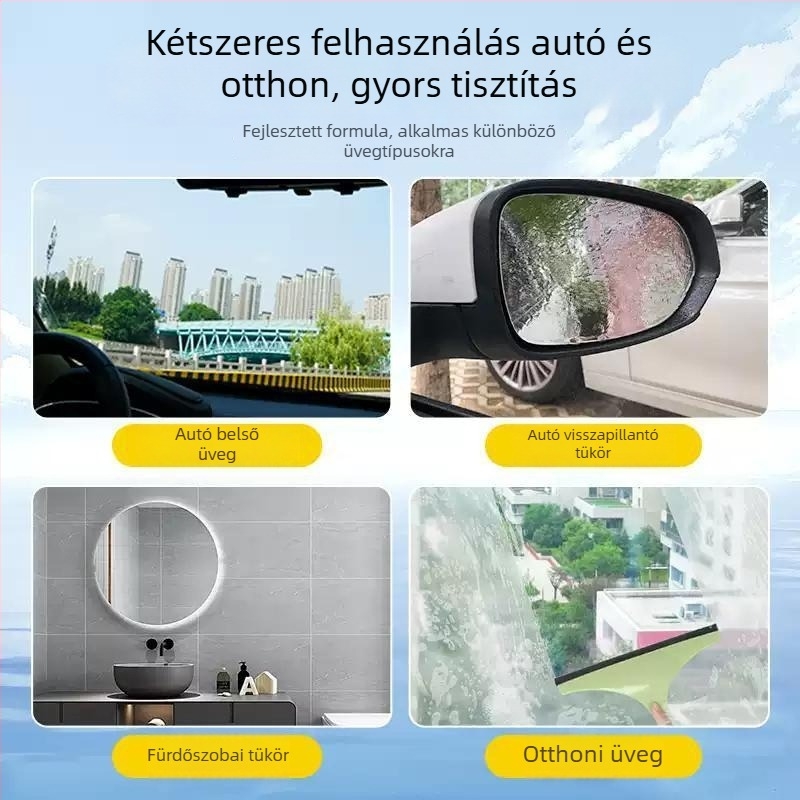 Autó belső üveg tisztító (Márka: Jie dirty beauty; Az elülső szélvédő belső felülete; Olajfilm és olajfolt eltávolítása; Párásodás elleni)