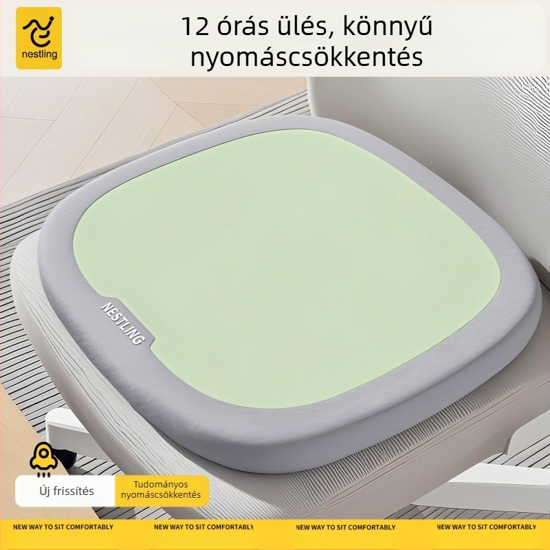 Nestling memóriás üléspárna, poliészter, légáteresztő, irodai székhez, nappaliba, tanulószobához és étterembe