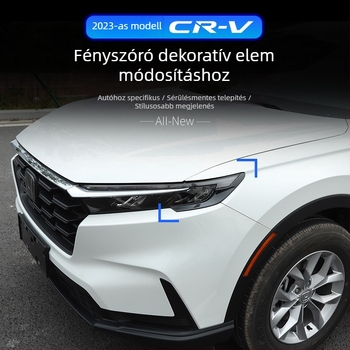 Armour Knight Honda CR-V 2023 Fényszóró dekoratív keret és külső szemöldök díszítés