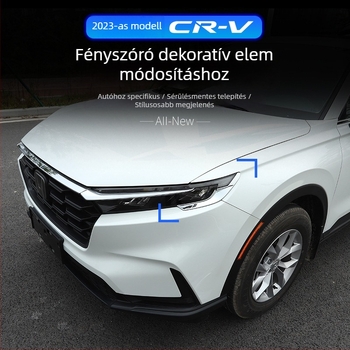 Armour Knight Honda CR-V 2023 Fényszóró dekoratív keret és külső szemöldök díszítés