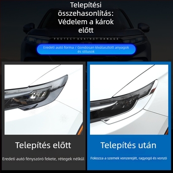 Armour Knight Honda CR-V 2023 Fényszóró dekoratív keret és külső szemöldök díszítés