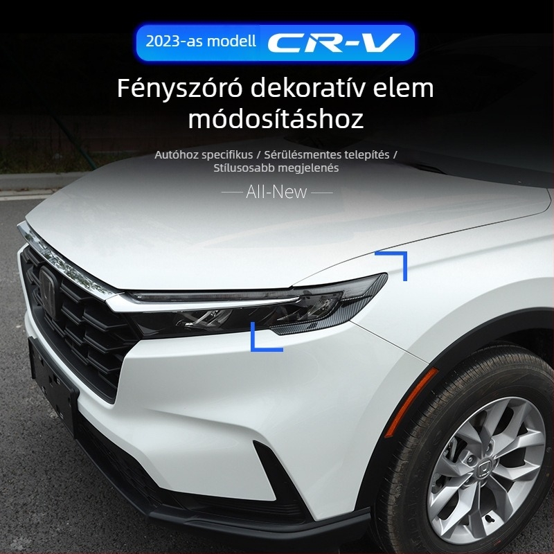 Armour Knight Honda CR-V 2023 Fényszóró dekoratív keret és külső szemöldök díszítés