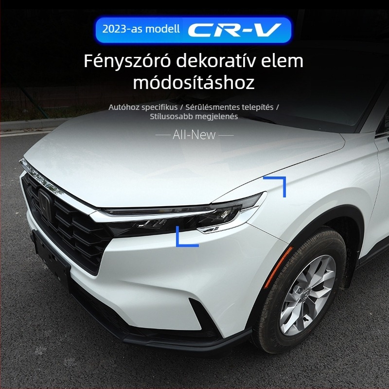 Armour Knight Honda CR-V 2023 Fényszóró dekoratív keret és külső szemöldök díszítés