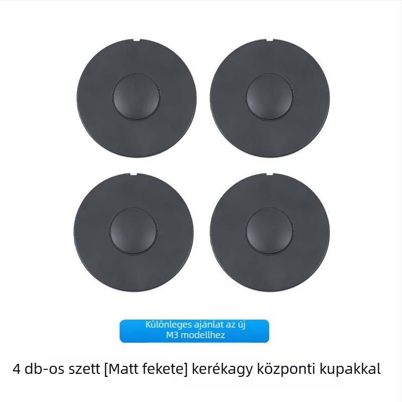 Tesla Model 3 (új verzió) kerékagy középtakaró kiegészítő — műanyag, testreszabható, termékkód Al1002146487