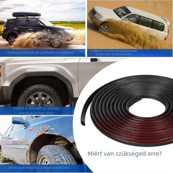 Jin qilai H-típusú autókerék-fender tömítő szalag – vízálló