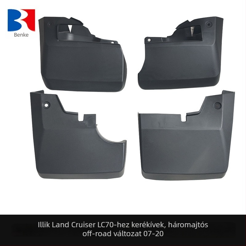 Land Cruiser LC70 kerékvédő – Benke, műanyag, testreszabható