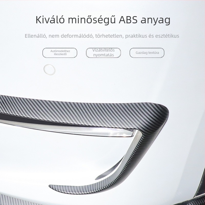 Tesla Model Y ködfényszóró dekoratív keret (ABS • Model Y • Arashi Hong Zhida)