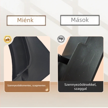 Fekete műanyag sárvédő Toyota RAV4 2026-hoz