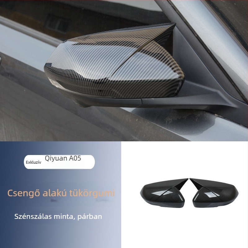 Hátsó tükrötakaró Chang’an Qiyuan A05-höz, műanyag burkolat, kompatibilis automata váltóval rendelkező járművekkel