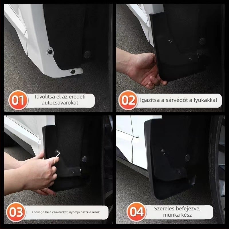 Geely Binyue L kerékív sárvédő – Geely Binyue L modellhez, műanyag, puha gumi