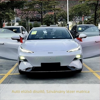 Autó matricák - Reflektív előoldali dekoráció, egyedi PVC transzfer kivágott dizájn, JLC280