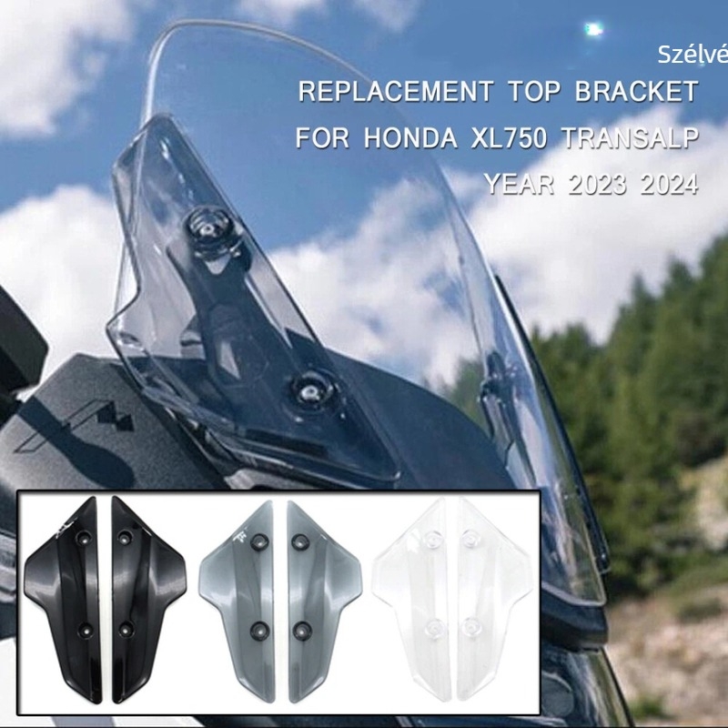 Szélvédő deflektor Honda Transalp XL750 számára — Anyag: ABS+PC; Stílus: Szélvédő; Modell: Transalp XL750; Márka: TOPJTLC