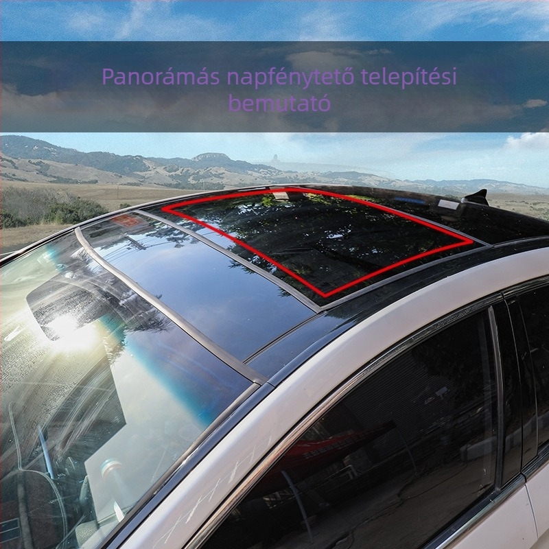 Autó gumitömítő szalag – univerzális napfénytető és ablakokhoz, vízálló, szivárgásmentes (Típus: Gumitömítő szalag; Anyag: Gumi; Márka: Good things; Modell: Seal)