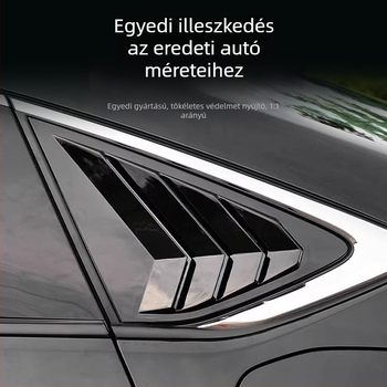 ABS hátsó háromszög vent trim Honda Accord 11. generáció – külső dekoratív panel testreszabás nélkül
