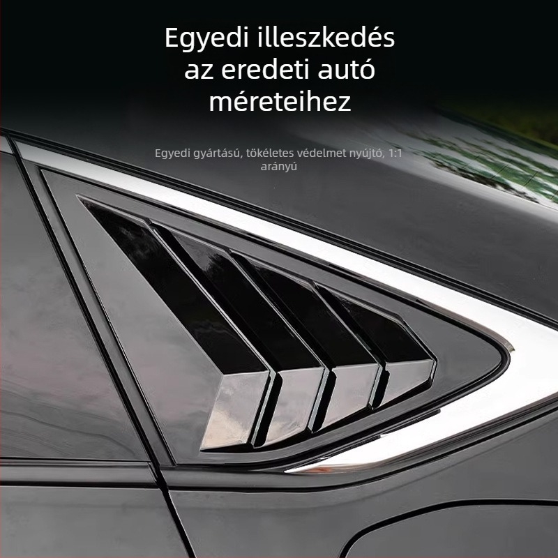 ABS hátsó háromszög vent trim Honda Accord 11. generáció – külső dekoratív panel testreszabás nélkül