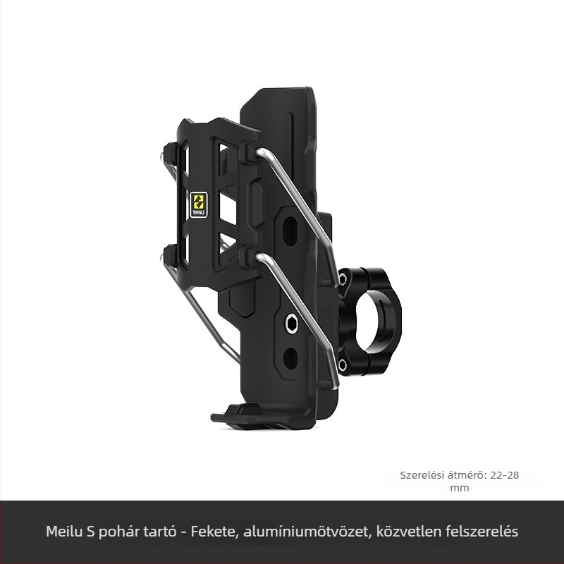 Adaptív motorkerékpár kulacs-tartó, univerzális felszereléshez és vezetési módosításokhoz