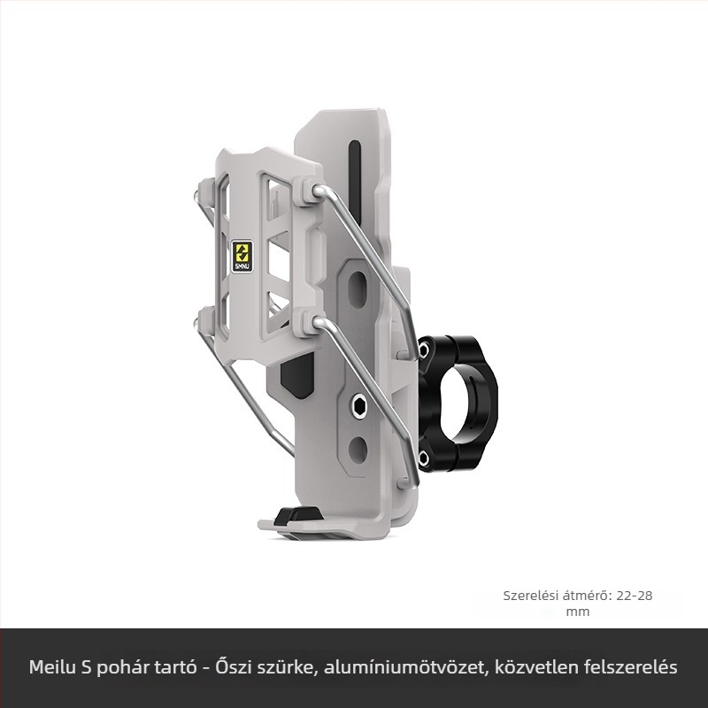 Adaptív motorkerékpár kulacs-tartó, univerzális felszereléshez és vezetési módosításokhoz