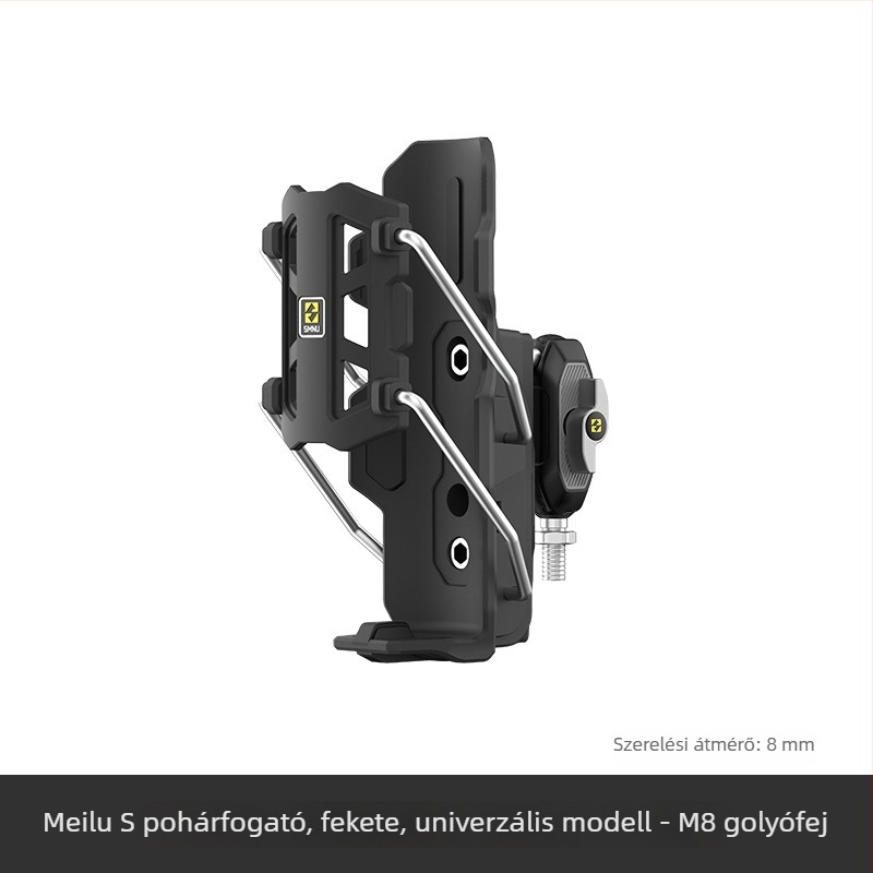 Adaptív motorkerékpár kulacs-tartó, univerzális felszereléshez és vezetési módosításokhoz