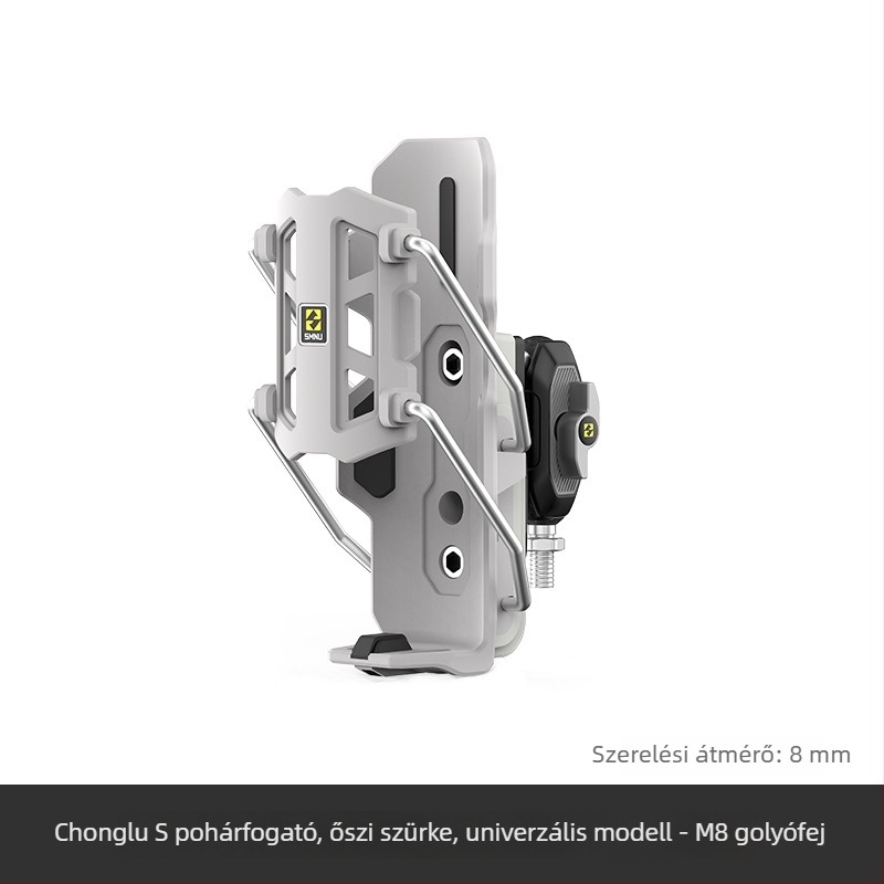 Adaptív motorkerékpár kulacs-tartó, univerzális felszereléshez és vezetési módosításokhoz