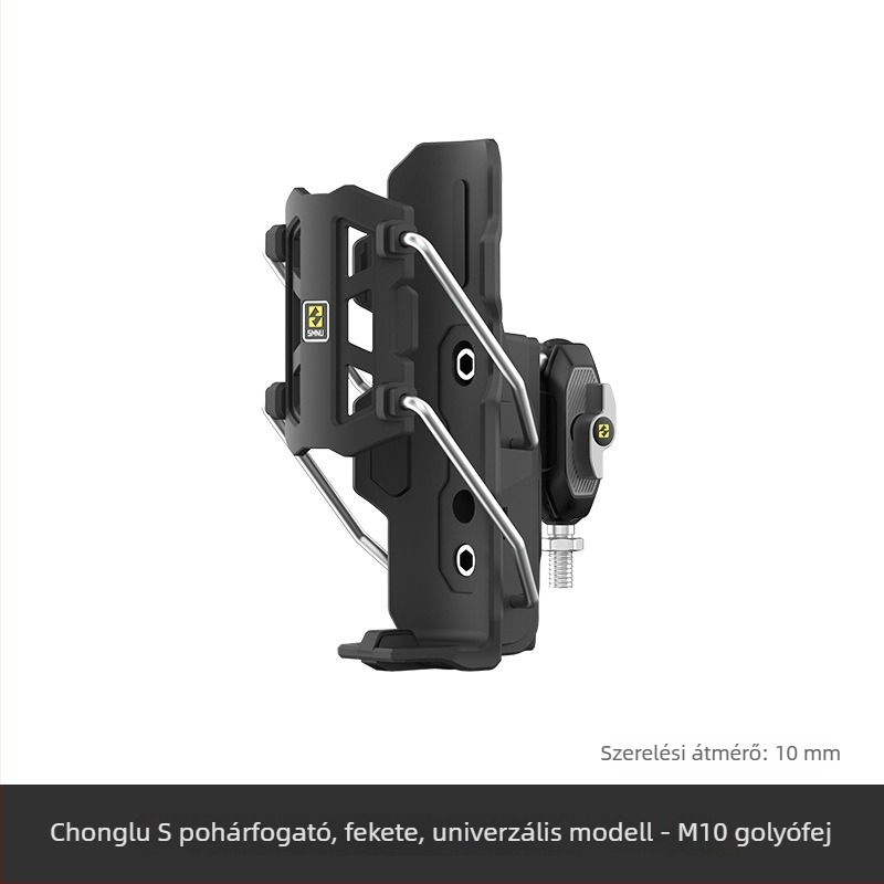 Adaptív motorkerékpár kulacs-tartó, univerzális felszereléshez és vezetési módosításokhoz