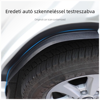 Gumi sárvédő Toyota Land Cruiser LC300-hoz, Modell: 001, Anyag: Mérnöki műanyag