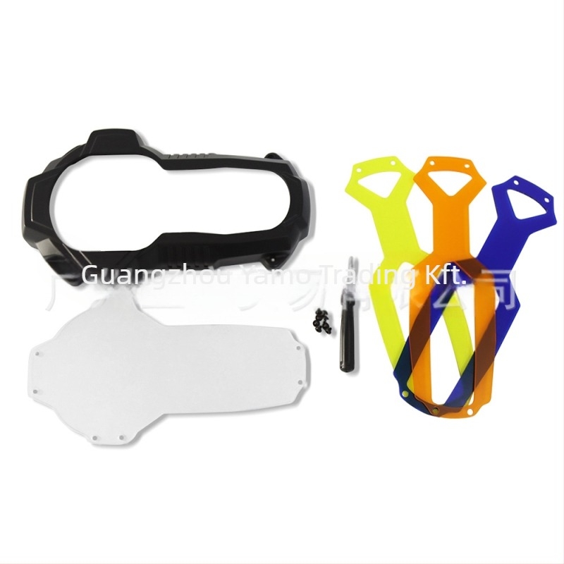 BMW R1250GS/R1200GS fényszóró védőburkolat – ABS+PC+akril, Modell YM0201064