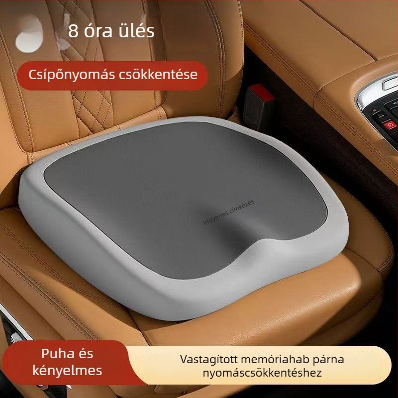 Memóriahabos ülőpárna, lapos minimalist stílus, iroda- és autóhasználatra, OEM testreszabás