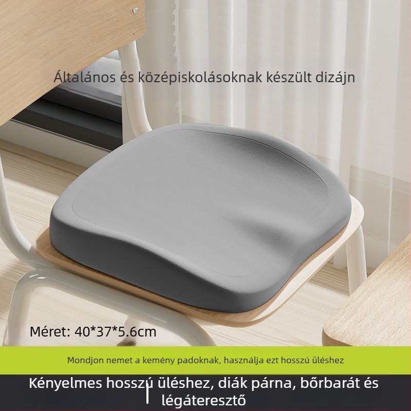 Memóriahabos ülőpárna, lapos minimalist stílus, iroda- és autóhasználatra, OEM testreszabás