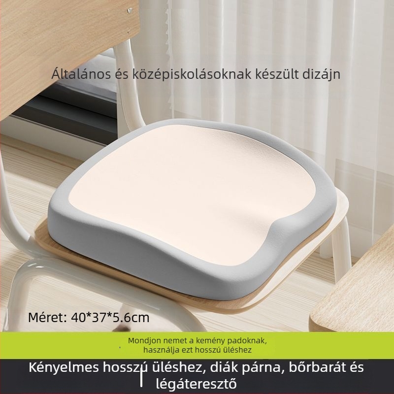 Memóriahabos ülőpárna, lapos minimalist stílus, iroda- és autóhasználatra, OEM testreszabás