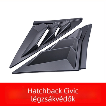 Yibo ABS hátsó háromszög lamellák a hátsó ablakhoz, Honda Civic Hatchback 2021, automata, testreszabható feldolgozás