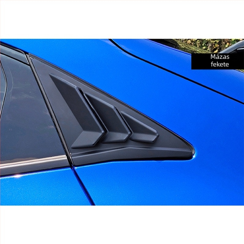 Yibo ABS hátsó háromszög lamellák a hátsó ablakhoz, Honda Civic Hatchback 2021, automata, testreszabható feldolgozás