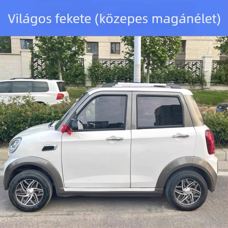 Elektrikus tricikli és négykerekű járművek ablakfólia készlet – napsugárzás elleni védelem, hő-izoláció, magánélet védő fólia az egész autóhoz