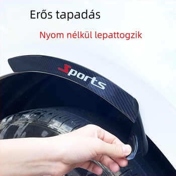 Autó kerékívvédő szalag, csepp ragasztóanyaggal, általános modell, testreszabható feldolgozás