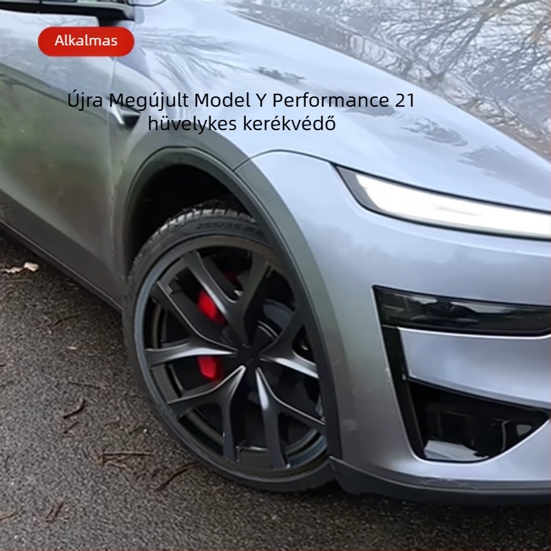P kiadás kerékagy védőgyűrű Tesla Model Y-höz (Anyag: ABS+PC; Alkalmazható modell: Model Y; Testreszabás: Igen; Termékkód: 2025-Model Y-21)