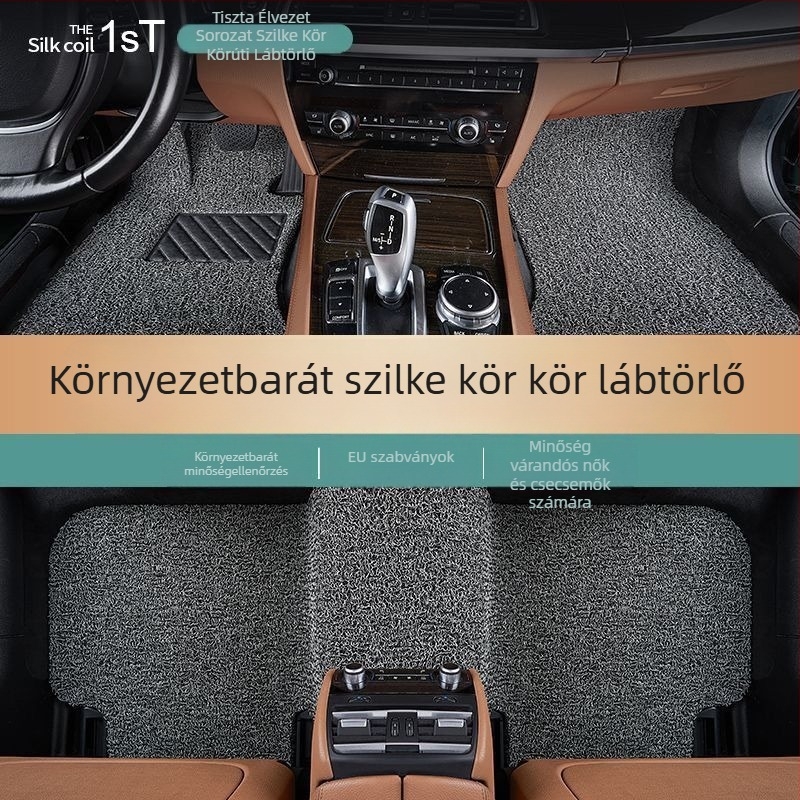 Gumi padlómatrac öt üléses dedikált járműhöz, szőnyegtípusú; kopásálló; vízálló.
