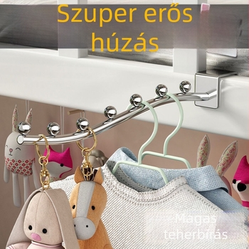 Hetes gyöngyös ruhafogas - rozsdamentes acél, több soros akasztók, 1–3 kg terhelés, 2024
