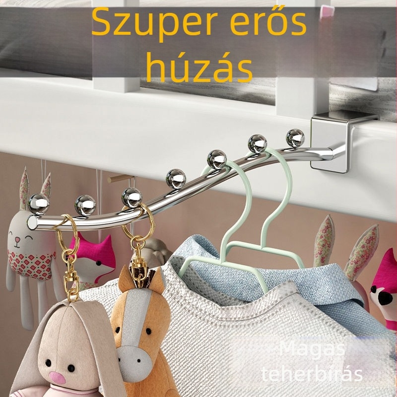 Hetes gyöngyös ruhafogas - rozsdamentes acél, több soros akasztók, 1–3 kg terhelés, 2024