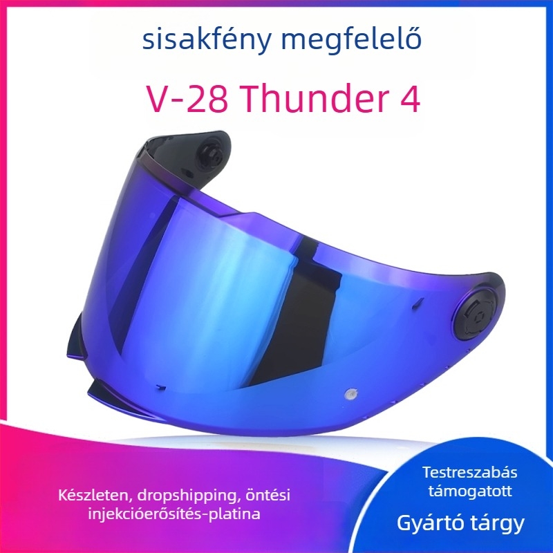 Sisaklencse kompatibilis V28B és Raytheon 4SV sisakkal, poliuretán, 130 g, UV védelem, eső elleni védelem