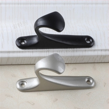 Ruhaakasztó - Cinkötvözet, Egykaros, Modern minimalist stílus, Ajtóra szerelhető
