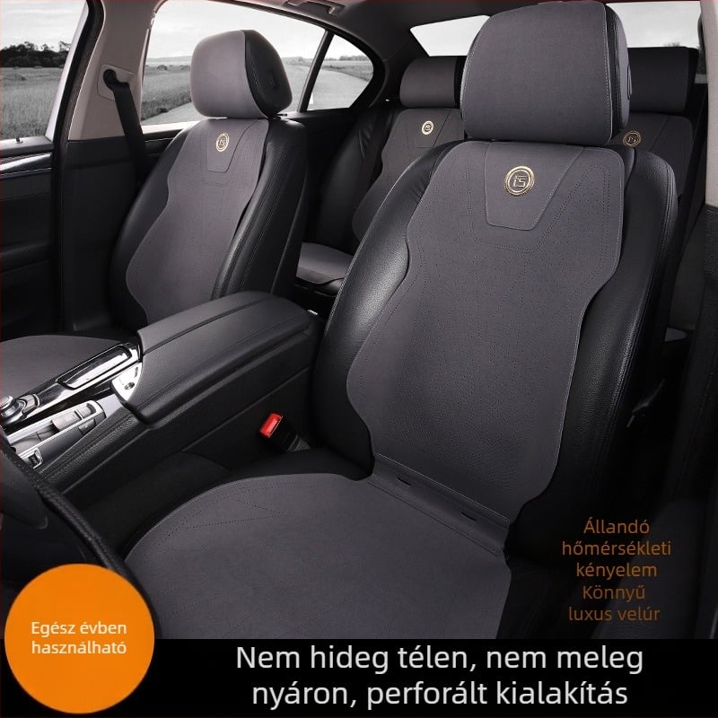 Textil autóülésvédő, univerzális öt ülésre, 6 kg, testreszabás elérhető
