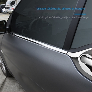 Mercedes-Benz Smart ablakkeret-sáv, 304 rozsdamentes acél, testreszabható feldolgozás, licencelhető magáncímke