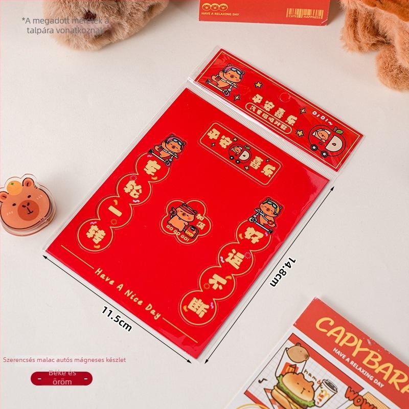 Autós dekoratív pár – papír, márka: Más, kategória: dekoratív pár, logó nélkül