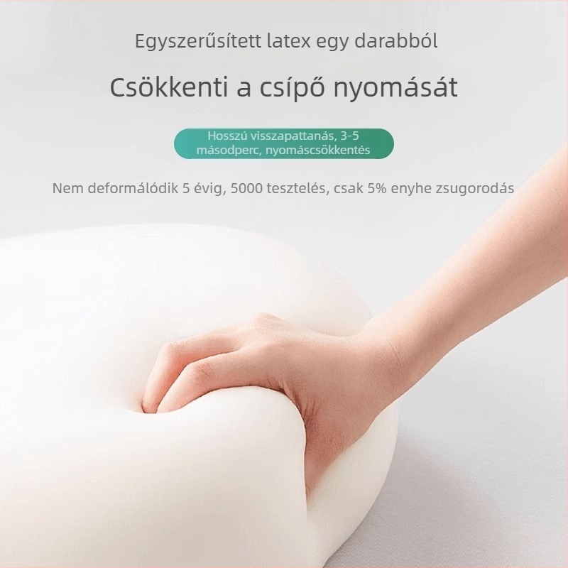 Memóriahabos székpárna, patkó alakú, otthoni és irodai használatra, japán stílusú, vastag és kényelmes