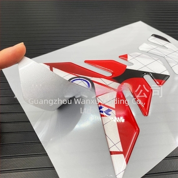 Yanyun dekoratív 3D matrica a Honda Transalp üzemanyagtank fedeléhez